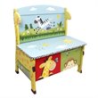 ADD TO YOUR SET: Teamson Kids Sunny Safari Hand Painted Kids Storage Bench
