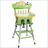 Teamson Kids Sunny Safari Hand Painted Wood Baby High Chair