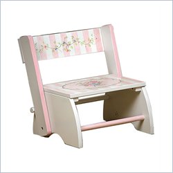 Teamson Design Bouquet Hand Painted Step Stool