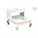 Teamson Design Princess & Frog Crown Hand Painted Kids Step Stool