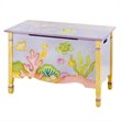 ADD TO YOUR SET: Teamson Kids Under the Sea Hand Painted Kids Toy Chest/Box