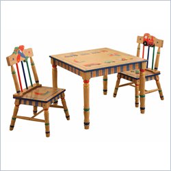 Teamson Design Wings & Wheels Hand Painted Table and Chair Set