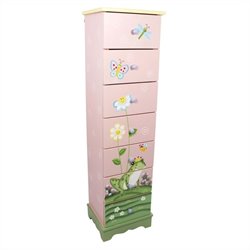 Teamson Kids Magic Garden 7 Drawer Cabinet