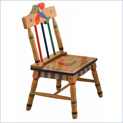 Teamson Kids Wings & Wheels Hand Painted Set of 2 Kids Chairs