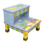 Teamson Kids Under the Sea Hand Painted Step Stool