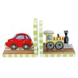 ADD TO YOUR SET: Teamson Kids Transportation Hand Painted Book Ends