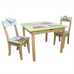 Teamson Kids Transportation Hand Painted Table
