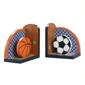 Teamson Kids Little Sports Fan Book Ends 