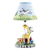 Teamson Kids Sunny Safari Collection Table Lamp