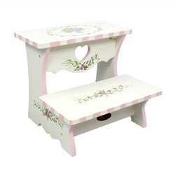 Teamson Kids Bouquet Step Stool