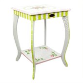 Teamson Kids Crackled Finish End Table