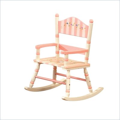 Teamson Kids Bouquet Hand Painted Girl's Rocker