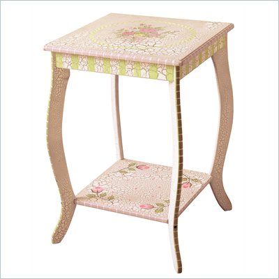 Teamson Kids Crackled Finish End Table