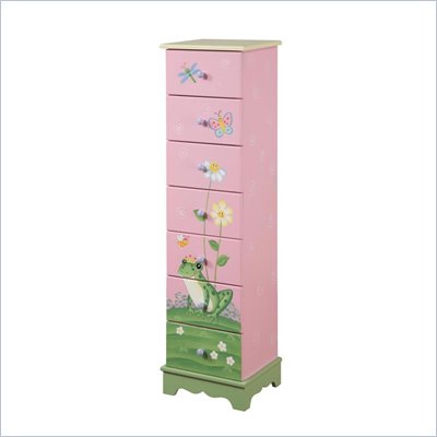 Teamson Kids Magic Garden 7 Drawer Cabinet
