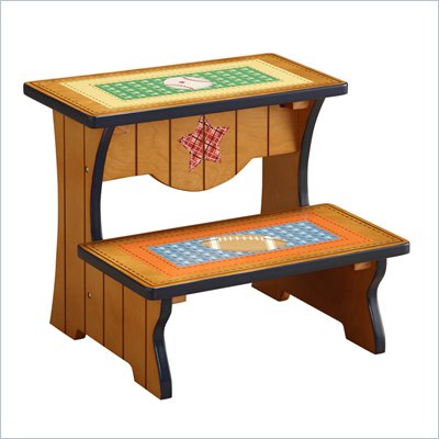 Teamson Kids Little Sports Fan Step Stool