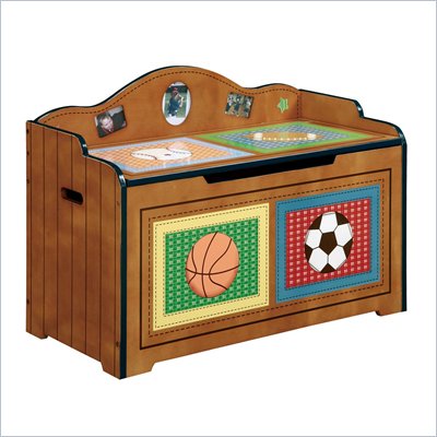 Teamson Kids Little Sports Fan Toy Chest 