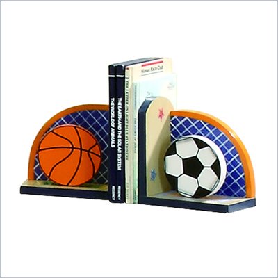 Teamson Kids Little Sports Fan Book Ends 