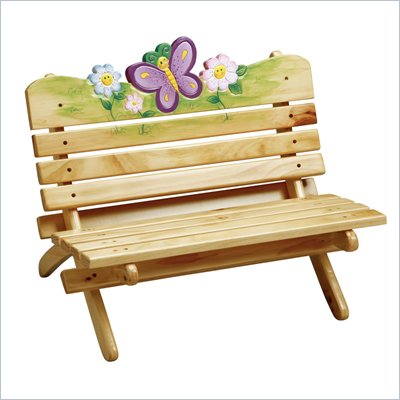 Teamson Kids Magic Garden Outdoor Bench 