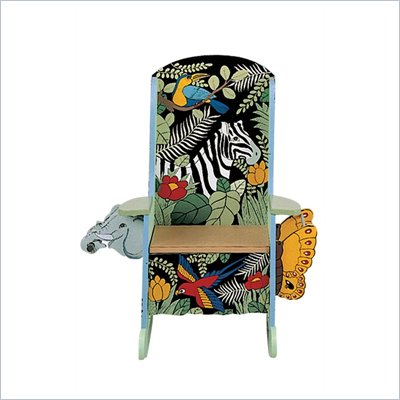 Teamson Kids Jungle Themed Hand Painted Kids Potty Chair