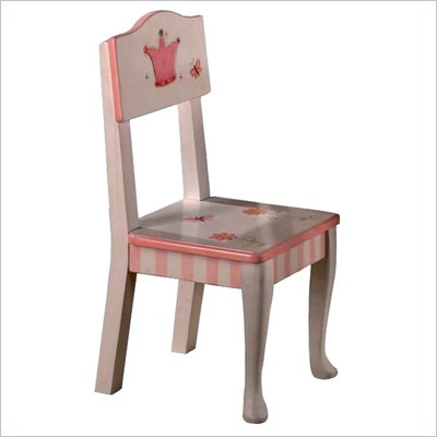 Teamson Kids Princess & Frog Hand Painted Set of 2 Kids Chairs
