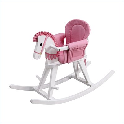 Teamson Kids Rocking Horse in White