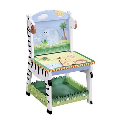 Teamson Kids Sunny Safari Hand Painted Kids Chair