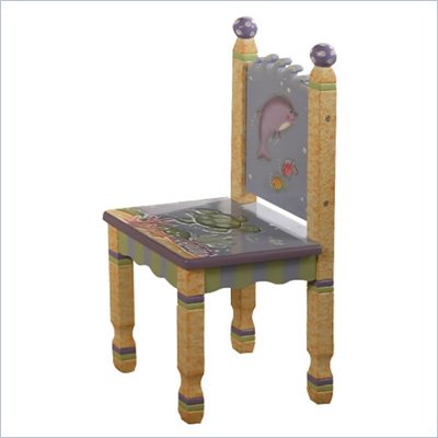 Teamson Kids Under the Sea Hand Painted Set of 2 Kids Chairs