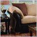 Simmons Upholstery Amarillo Chair in Espresso