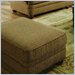 Simmons Upholstery Bixby Ottoman in Peat