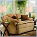 Simmons Upholstery Dream Loveseat in Woodsmoke
