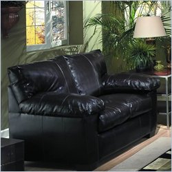 Upholstery+Frames Free Significant Guidepost Simmons Upholstery Dreamhide Loveseat in Wine