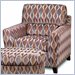 Simmons Upholstery Hourglass Lagoon Chair