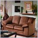 Simmons Upholstery Jaguar Loveseat in Mocha
