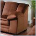 Simmons Upholstery Jaguar Large Chair in Mocha