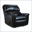 ADD TO YOUR SET: Simmons Upholstery London 3-Way Rocker Recliner Chair in Walnut