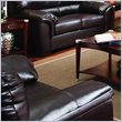 Simmons Upholstery London Bonded Leather Chair in Walnut