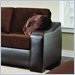 Simmons Upholstery London Large Chair in Walnut