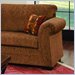 Simmons Upholstery Maya Chair in Coffee