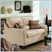 Simmons Upholstery Olympic Loveseat in Cream