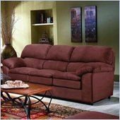 Simmons Upholstery Olympic Queen Sleeper Sofa in Espresso
