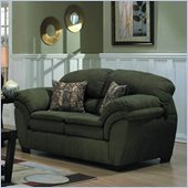 Simmons Upholstery Temptation Loveseat in Bark