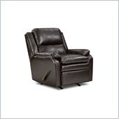 Simmons Upholstery Rocker Recliner Chair in Soho Bonded Leather Match
