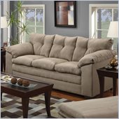 Simmons Upholstery Sofa in Luna Mineral