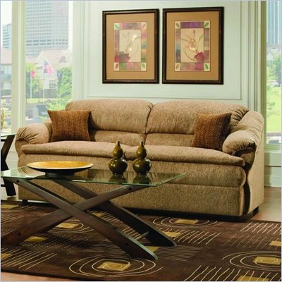 Simmons Upholstery Dream Sofa in Woodsmoke