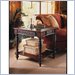 Tommy Bahama Home Rumba Del Sol Rectangular End Table in Warm Mahogany