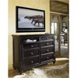 ADD TO YOUR SET: Tommy Bahama Home Kingstown Stony Point Dresser in Tamarind