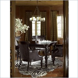 Tommy Bahama Home Kingstown Gibralter Game Table in Tamarind