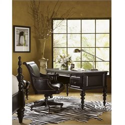 Tommy Bahama Home Kingstown Port Royal Wood Desk in Tamarind