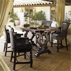Tommy Bahama Home Kingstown Sienna Bistro Table in Cassis
