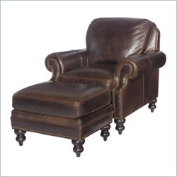 Tommy Bahama Home Kingstown Warmick Leather Chair
